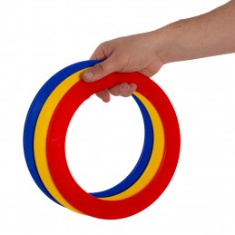 Juego 3 aros malabares 24cm