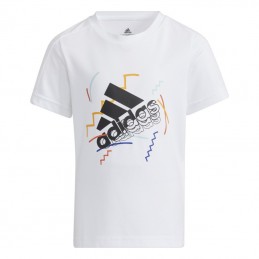 Camiseta adidas lb cotton tee junior