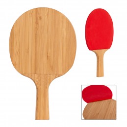 Raqueta de tenis de mesa bambú