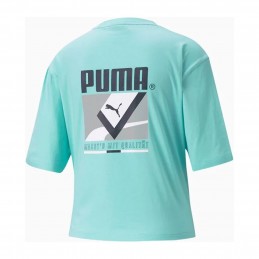 Camiseta puma tfs graphic mujer