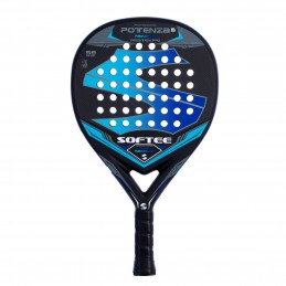 Pala padel softee potenza rainbow blue