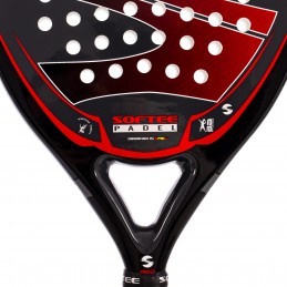 Pala padel softee pro master evolution red