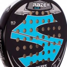 Pala padel softee raze evolution blue