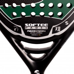 Pala padel softee raze evolution green carbono