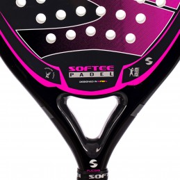 Pala padel softee pro master evolution fucsia