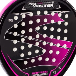 Pala padel softee pro master evolution fucsia