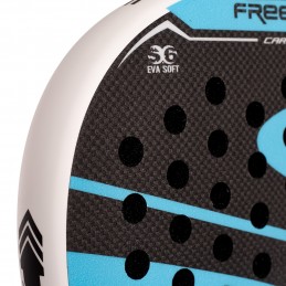 Pala pádel softee freezer carbon sky