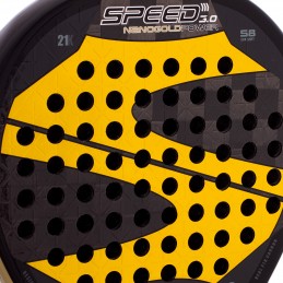 Pala padel softee speed gold power 3.0 nano mesh