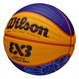 Balón baloncesto wilson fiba 3x3 oficial paris 2024