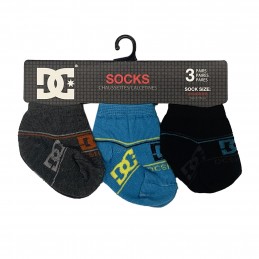 Pack 3 calcetines bebé dc stripe crew 424500