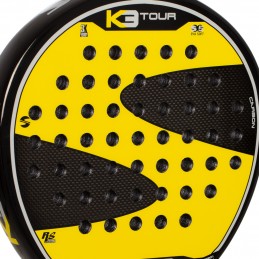 Pala padel softee k3 tour 7.0 yellow