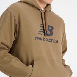 Sudadera new balance essentials stacked logo mt31537