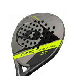 Pala pádel dunlop impact carbon pro ltd yellow hl