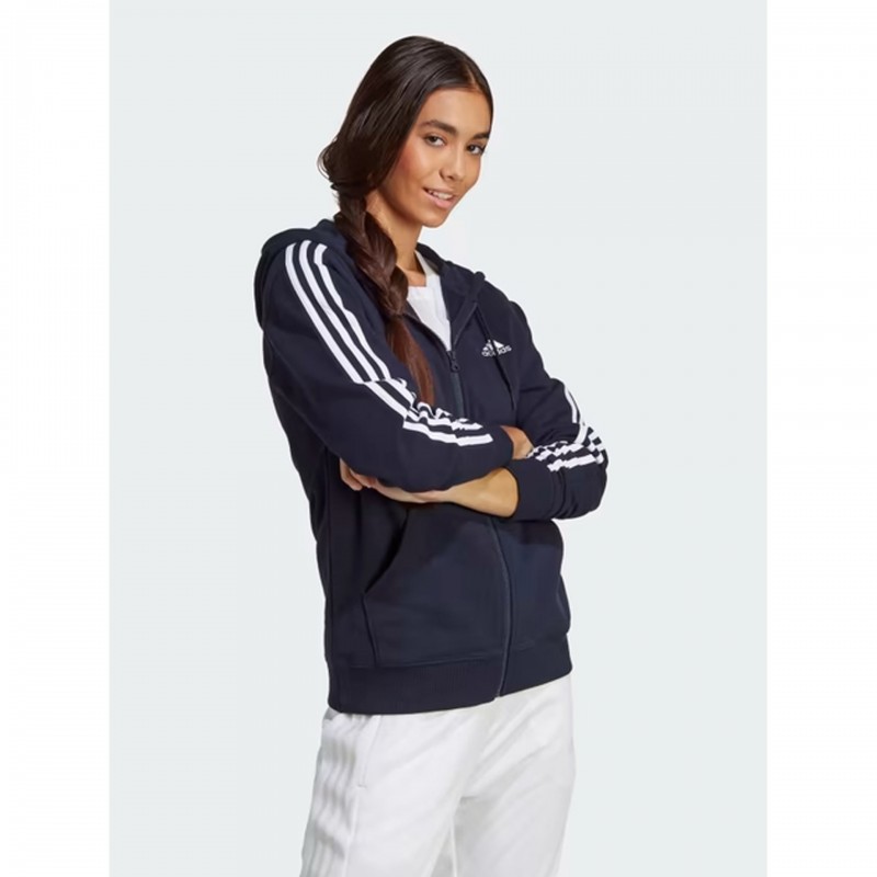 Sudadera adidas 3s ft fz r ic9918 mujer